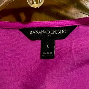 Banana Republic wrap blouse. Women’s Large